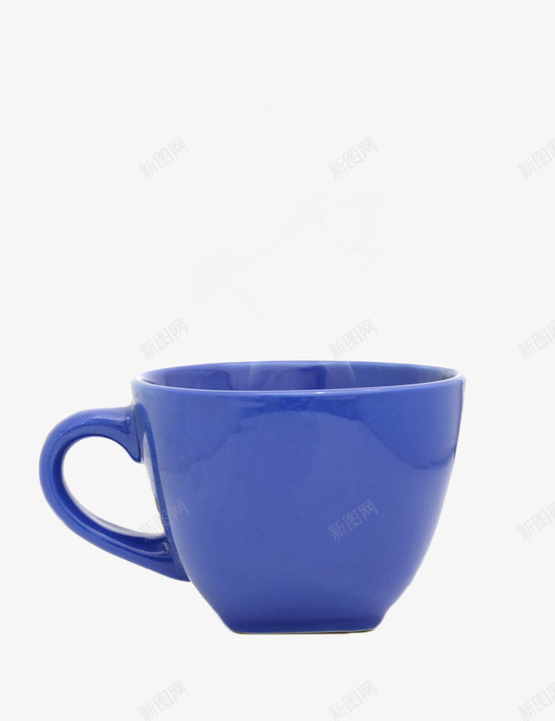 蓝色茶杯热茶png免抠素材_新图网 https://ixintu.com 冒热气 冒热气的茶 奶茶 杯子 热气 茶 蓝色茶杯 饮料