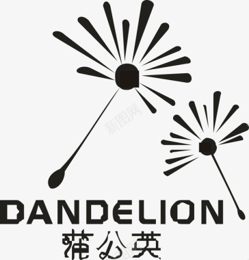 蒲公英服饰logo图标图标