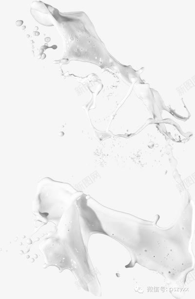 飞溅的牛奶png免抠素材_新图网 https://ixintu.com 免扣 喷溅 泼洒 牛奶 飞溅