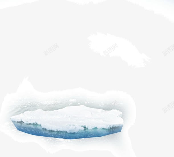 海洋冰面png免抠素材_新图网 https://ixintu.com 冰冷 冰面 海洋