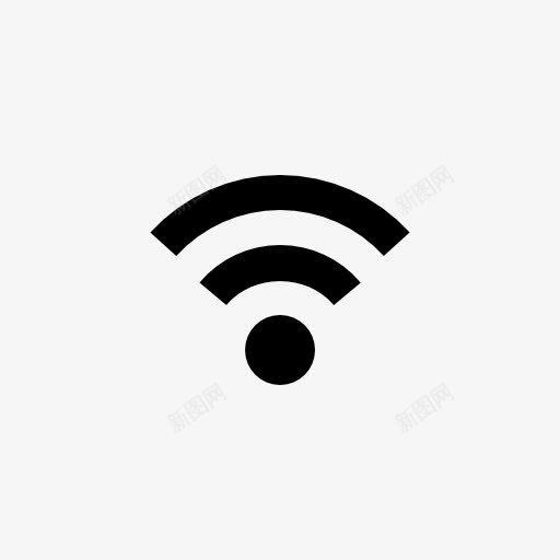wifi信号符号图标png_新图网 https://ixintu.com WIFI图案 wifi