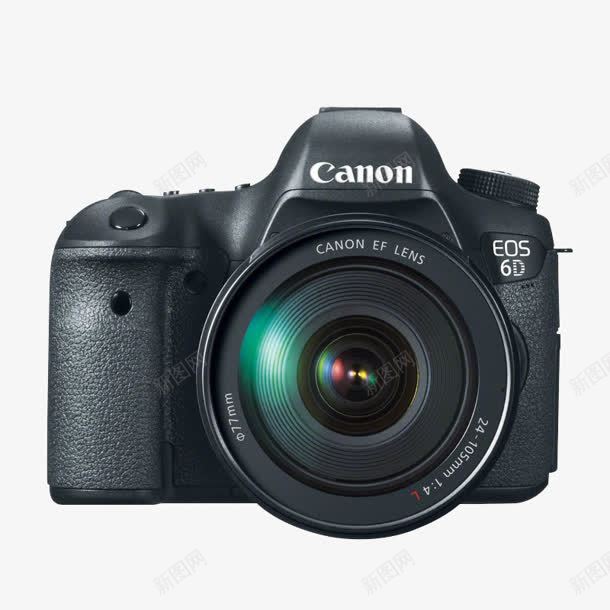 佳能6d黑色相机png免抠素材_新图网 https://ixintu.com 6d 相机 黑色