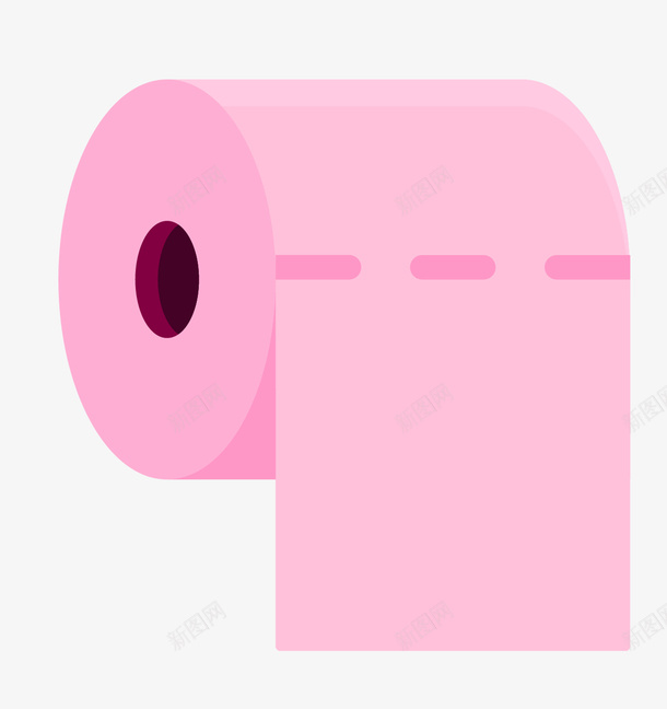 粉色清洁护理图标png_新图网 https://ixintu.com 厕纸 干净 手纸 打扫 打理 清扫 清洁 清洁和护理相关UI图标 清理 粉色 纸巾
