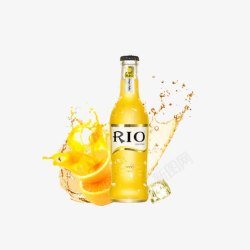 澳的利运动饮料鸡尾酒RIO高清图片