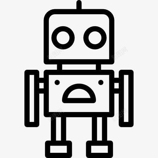 机器人图标png_新图网 https://ixintu.com 儿童 婴儿玩具 孩子和婴儿 技术 机器人 玩具 金属