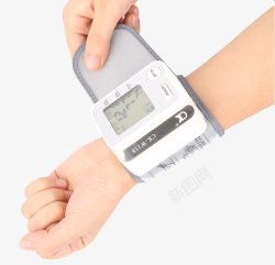 量高血压医用仪器手腕式血压器高清图片