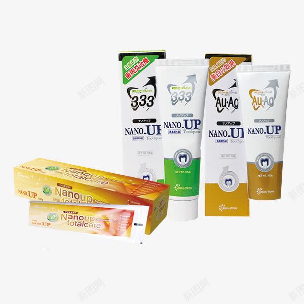 多个牙膏日化用品png免抠素材_新图网 https://ixintu.com 产品实物 多个 日化用品 洗护用品 牙膏 进口