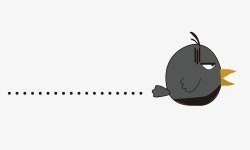 动物乌鸦卡通小鸟高清图片