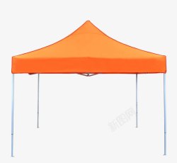 橙色帐篷素材