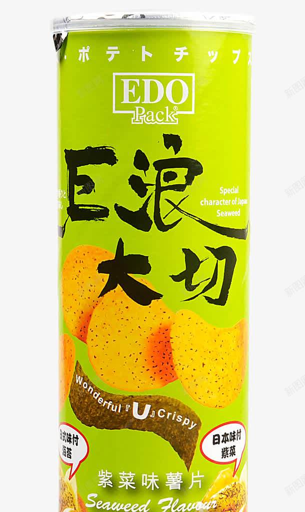 紫菜味巨浪大刀薯片png免抠素材_新图网 https://ixintu.com 产品实物 薯片