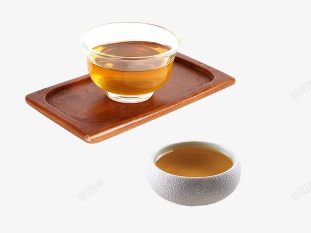 清茶茶具psd免抠素材_新图网 https://ixintu.com 传统 托盘 木质 木质托盘 清茶 绿茶 茶具 茶杯