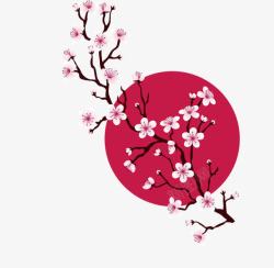 日本游折页浪漫樱花高清图片