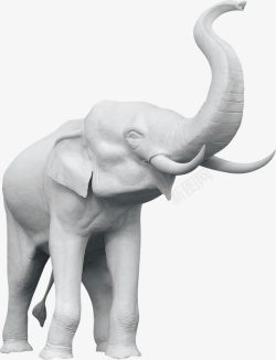 骑大象旅游长鼻子的大象装饰高清图片