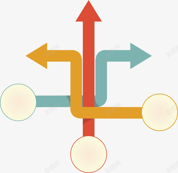 拐弯箭头分类标签矢量图eps免抠素材_新图网 https://ixintu.com 分类 彩色 拐弯箭头 矢量素材 箭头 矢量图