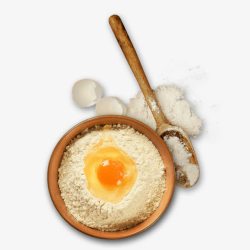 食材鸡蛋面粉鸡蛋烘焙高清图片