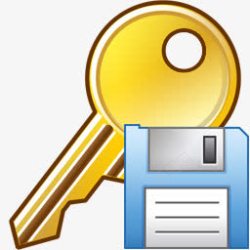 floppy保存钥匙图标高清图片