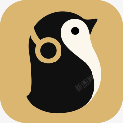红FM图标手机企鹅FM软件logo图标高清图片