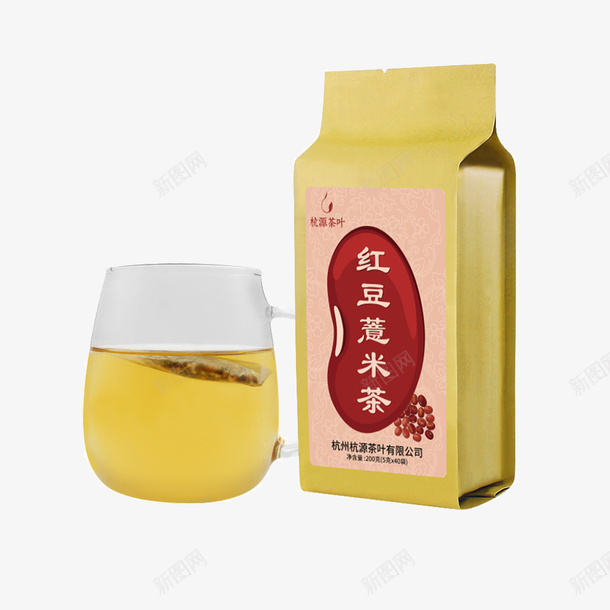 红豆薏米茶广告png免抠素材_新图网 https://ixintu.com 农产品 玻璃杯设计 营养薏米 薏米 薏米加工 薏米粉 薏米粥 薏米茶