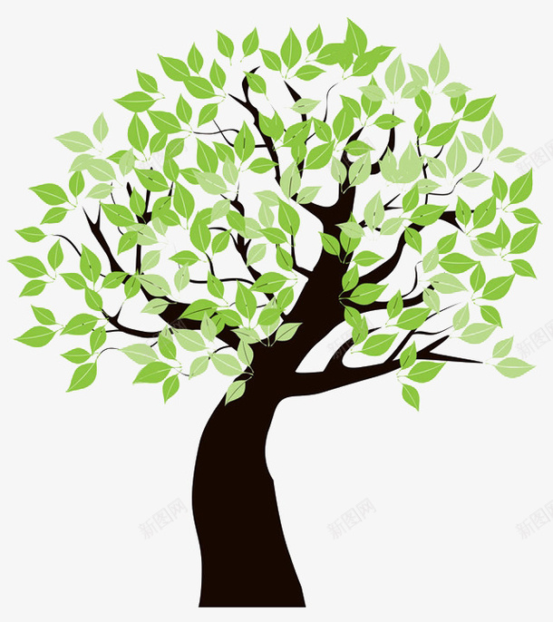 春季缠绕的树枝png免抠素材_新图网 https://ixintu.com 春季 枝叶 柳条 树木 树枝 树根 绿意盎然 绿色 缠绕的树枝