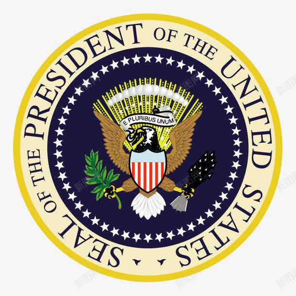 美国总统徽章图标png_新图网 https://ixintu.com 徽章 总统 权力 美国