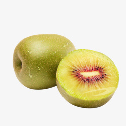 绿色猕猴桃水果奇异果素材