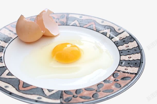 打碎鸡蛋png免抠素材_新图网 https://ixintu.com 碟子 蛋壳 蛋清 蛋黄 送鸡蛋