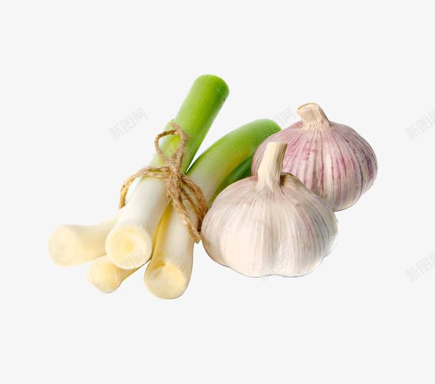 葱白和蒜头png免抠素材_新图网 https://ixintu.com 佐料 实物 生蒜 葱姜蒜 葱段 葱白 蒜头 高清图片