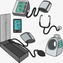 几种不同的血压计素材