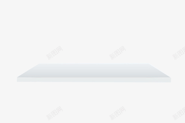白色展png免抠素材_新图网 https://ixintu.com 层板 展台 展示 形象 明快 材质 白色 白色展台 简洁 设计 隔板
