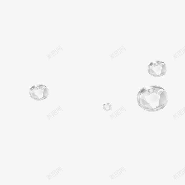 透明水珠玻璃球玻璃珠png免抠素材_新图网 https://ixintu.com 玻璃珠 玻璃珠子png图片 玻璃球 透明水珠