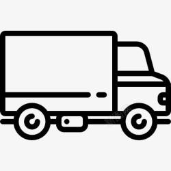 卡车货运卡车卡车图标高清图片