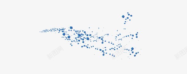小方块png免抠素材_新图网 https://ixintu.com 小方块 粒子 蓝色 颗粒