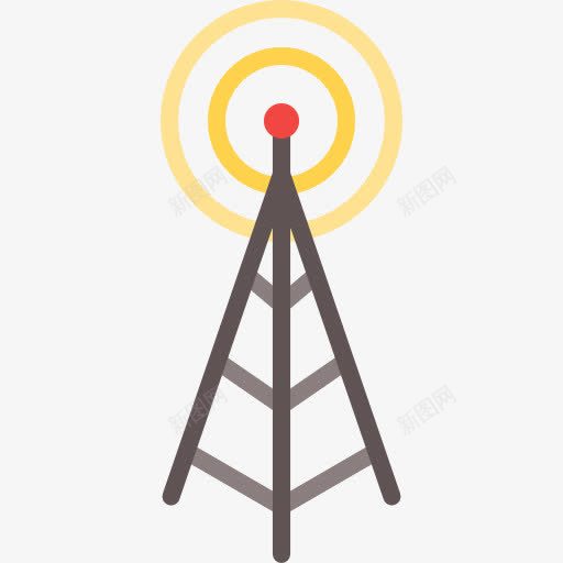 WiFi信号图标png_新图网 https://ixintu.com WiFi信号 技术 无线上网 无线天线 无线连接 电气