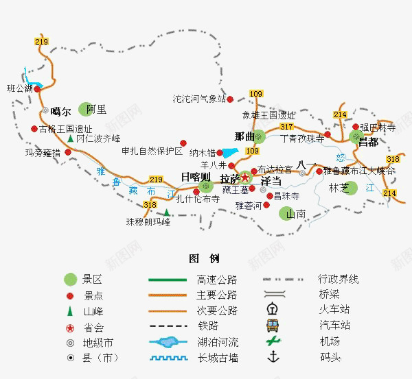 西藏线性地图png免抠素材_新图网 https://ixintu.com 中华人民共和国西藏自治区 中国西藏 地图 线性地图 西藏地图 西藏地图
