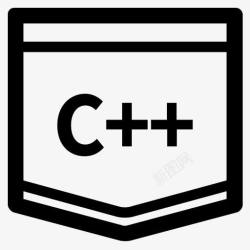 C编程C代码编码E学习线编程图标高清图片
