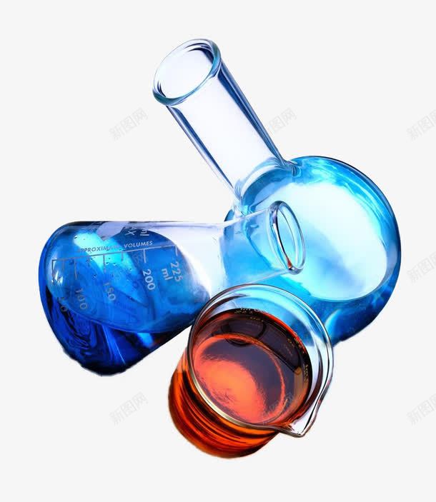 试管瓶png免抠素材_新图网 https://ixintu.com 化学 实验 摇瓶 烧杯 瓶子 试管