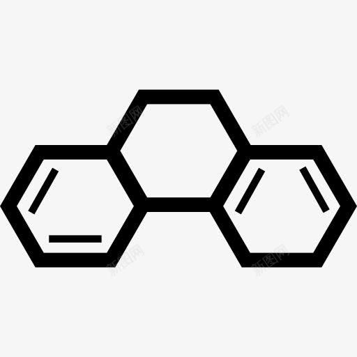 Hexagons图标png_新图网 https://ixintu.com 六角形 六边形 分子 形状 科学的图标 轮廓