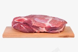 牛肉肉排牛肉和案板高清图片