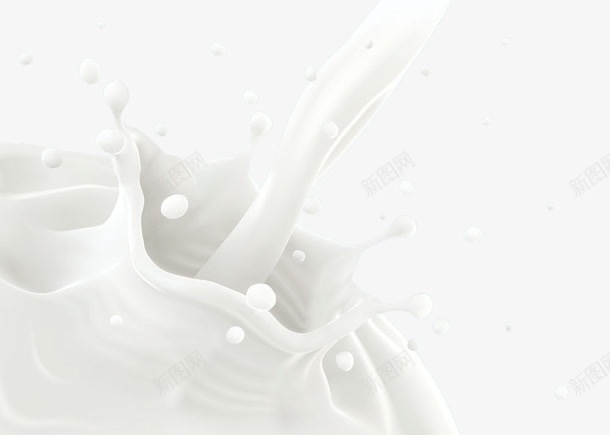 飞溅的牛奶png免抠素材_新图网 https://ixintu.com 奶滴 实物 泼洒 牛奶 飞溅效果