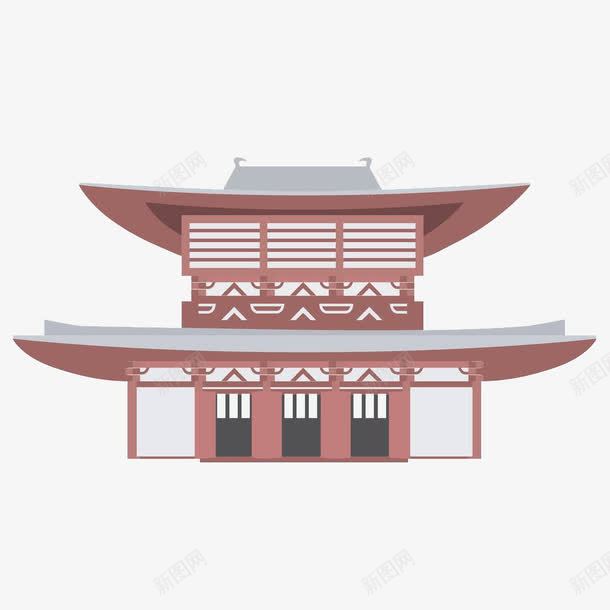 寺庙宫殿png免抠素材_新图网 https://ixintu.com 中国风寺庙 古典建筑 宫殿 寺庙 寺院 建筑 房屋 装饰