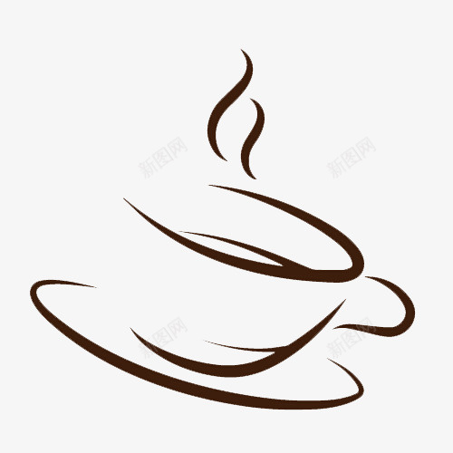 简易手绘风热气腾腾咖啡标志图案png免抠素材_新图网 https://ixintu.com 咖啡 咖啡标志 图案 手绘风格 标志 热气腾腾 简易风格