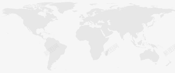 浅蓝色世界地图png免抠素材_新图网 https://ixintu.com 世界地图 五大洲 地图 地理 浅蓝