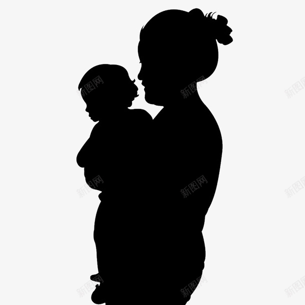 慈祥的妈妈图标png_新图网 https://ixintu.com 喜悦 妈妈和小孩 孩子 宝贝 慈祥的妈妈 母与女 母亲抱着孩子 母女俩