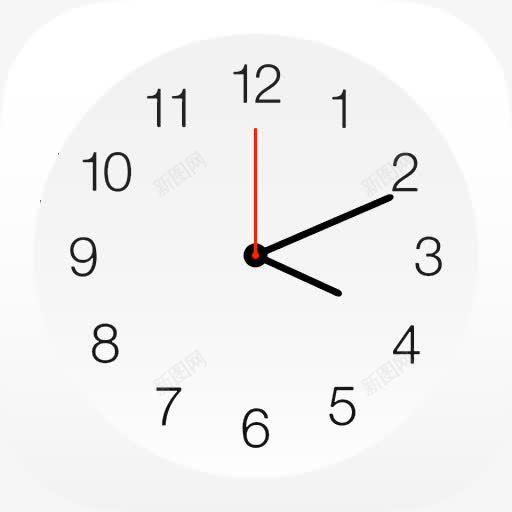 时钟iOS7LikeMacIcons图标png_新图网 https://ixintu.com Alt clock 时钟