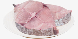 海南特产椰子粉冰鲜鱼疍家海珍马鲛鱼高清图片