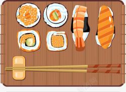 日本饮食文化传统日餐料理插图高清图片