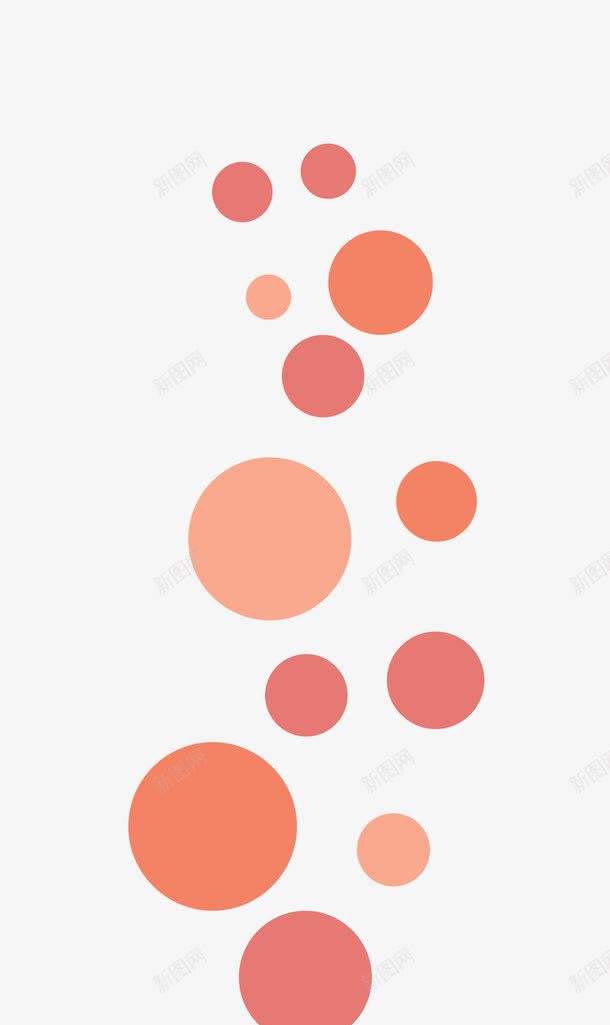彩色圆形点点装饰集合png免抠素材_新图网 https://ixintu.com 彩色圆形 点点 矢量圆点 装饰集合