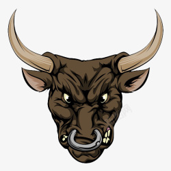 牛干巴标识公牛logo图标高清图片