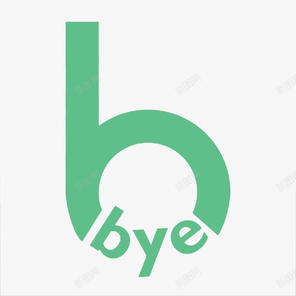 bye字体png免抠素材_新图网 https://ixintu.com byebye goodbye 再见 单词 卡通手绘 教育 文字 装饰