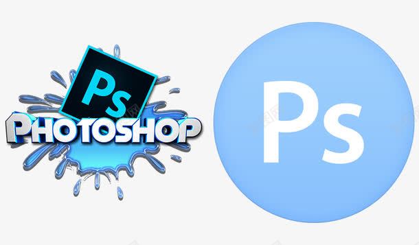 处理psphotoshop蓝色立体图标png_新图网 https://ixintu.com photoshop ps 圆形 方形logo 立体 蓝色